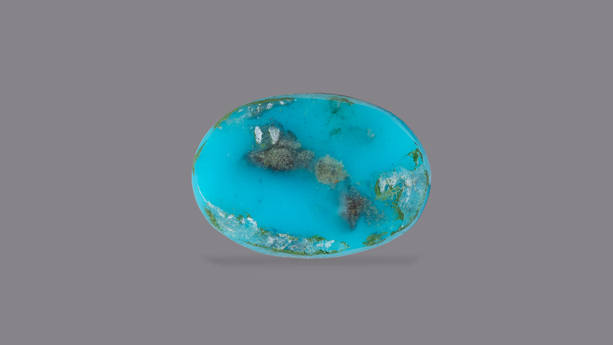 Irani Firoza (Turquoise) 7.21 Carats / 7.92 Ratti