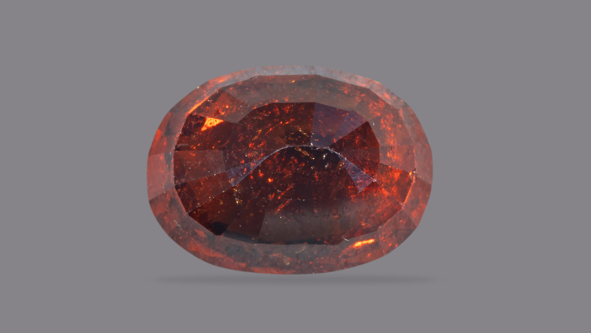 Sri-Lankan Hessonite (Gomed) 6.31 Carats / 6.93 Ratti