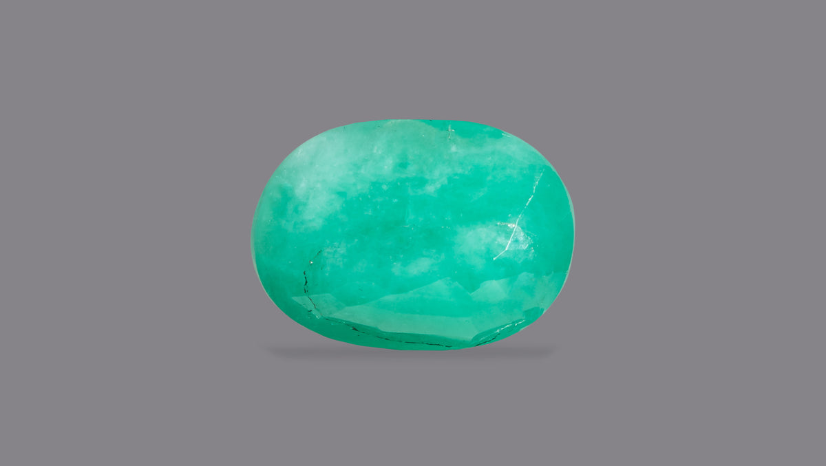 Zambian Emerald (Panna) 4.69 Carats / 5.15 Ratti