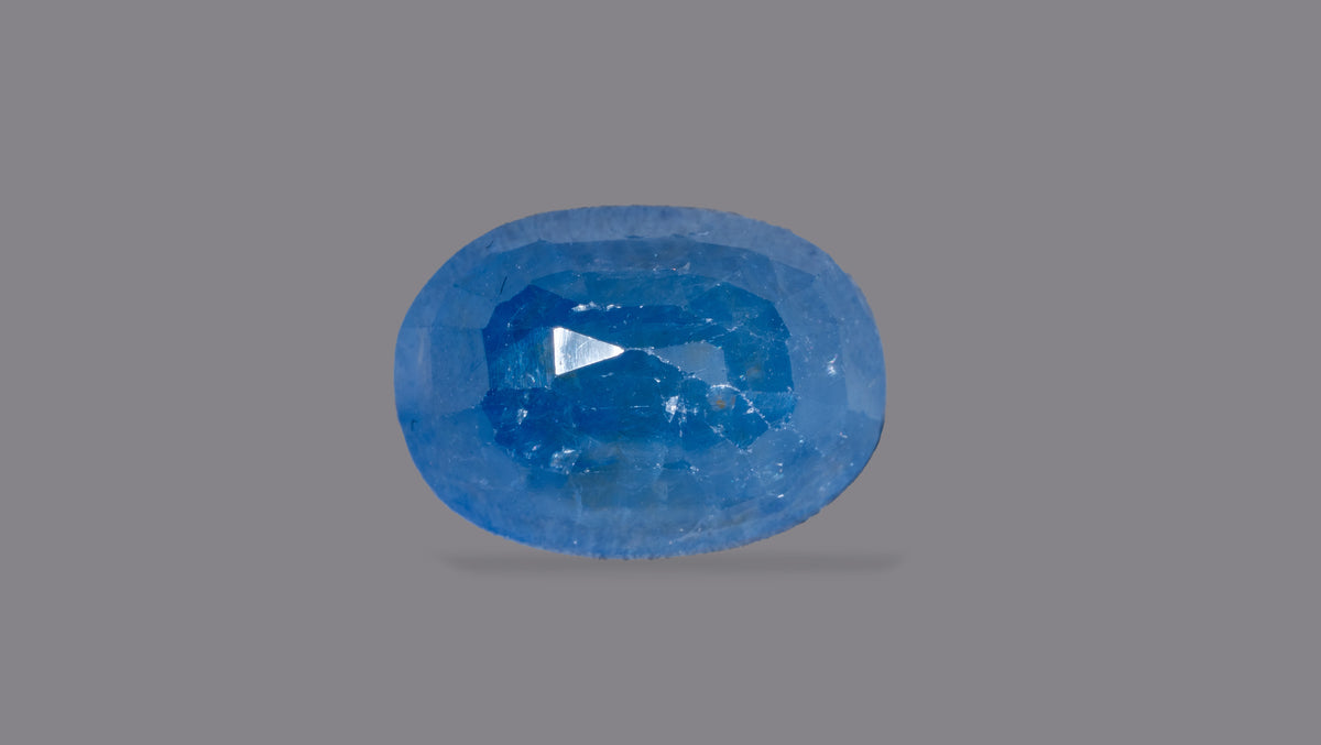 Natural Blue Sapphire 6.42 Carats / 7.05 Ratti