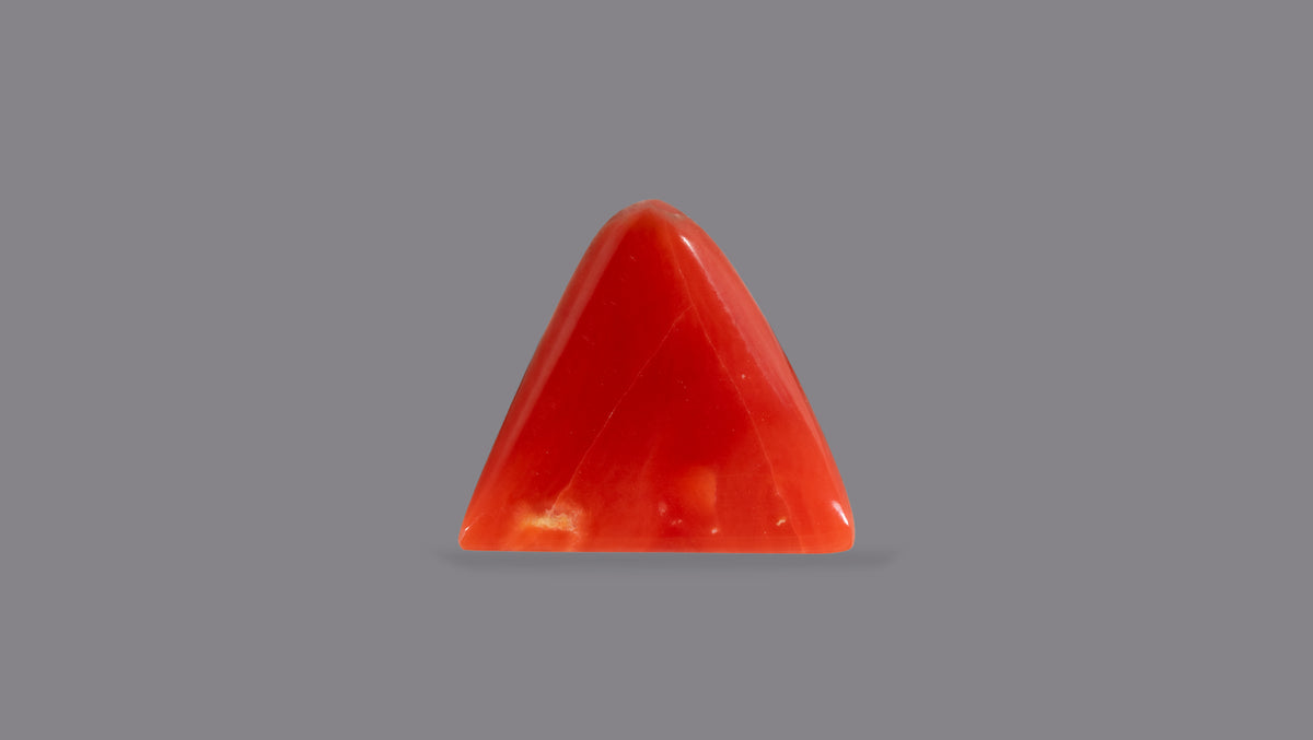 Italian Red Coral 5.17 Carats / 5.68 Ratti