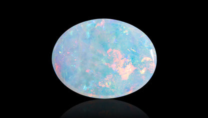 White Opal With Fire 4.62 Carats / 5.08 Ratti