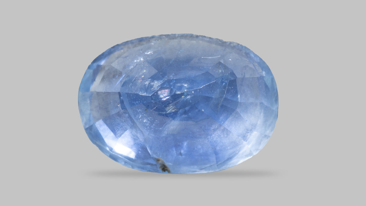 Kashmir Blue Sapphire (Neelam) 2.37 Carats / 2.6 Ratti