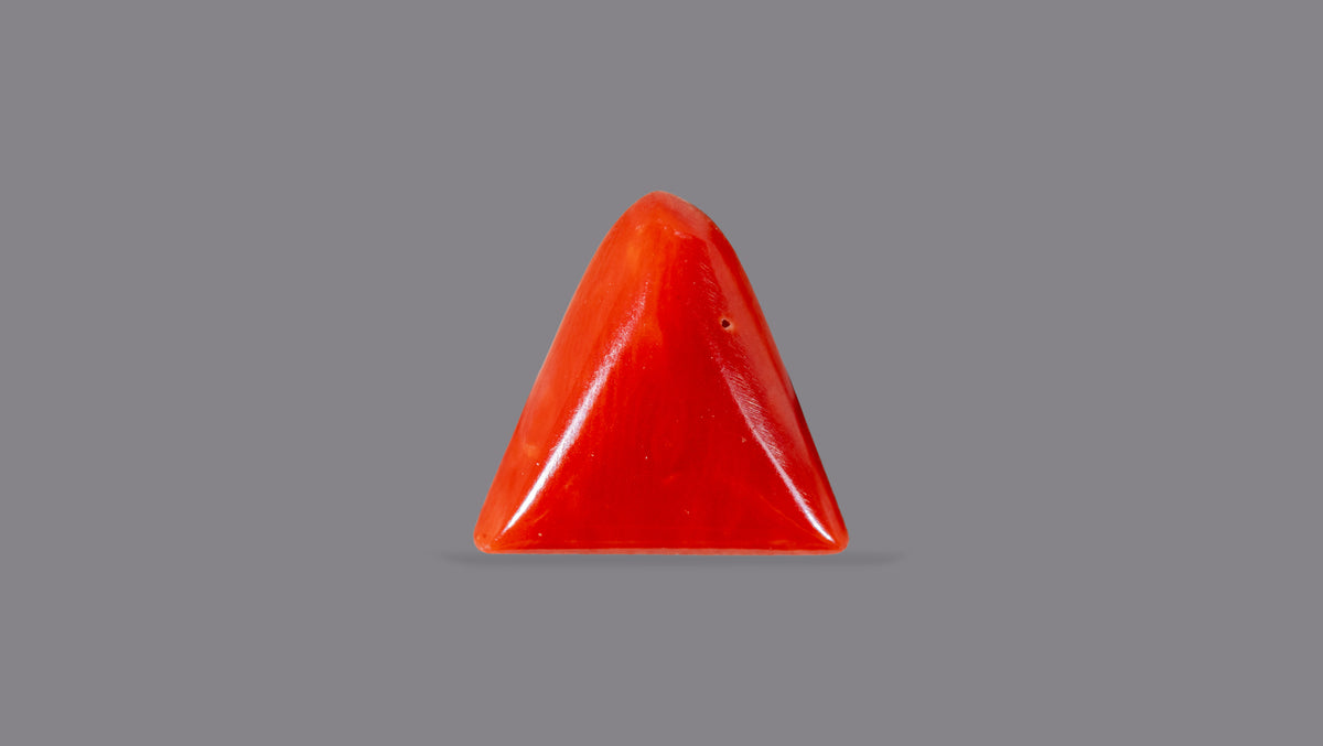 Italian Red Coral 5.39 Carats / 5.92 Ratti