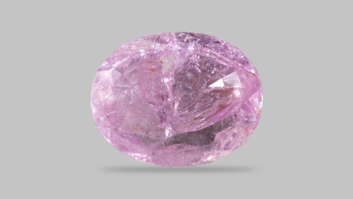 Natural Pink Sapphire 3.37 Carats / 3.7 Ratti