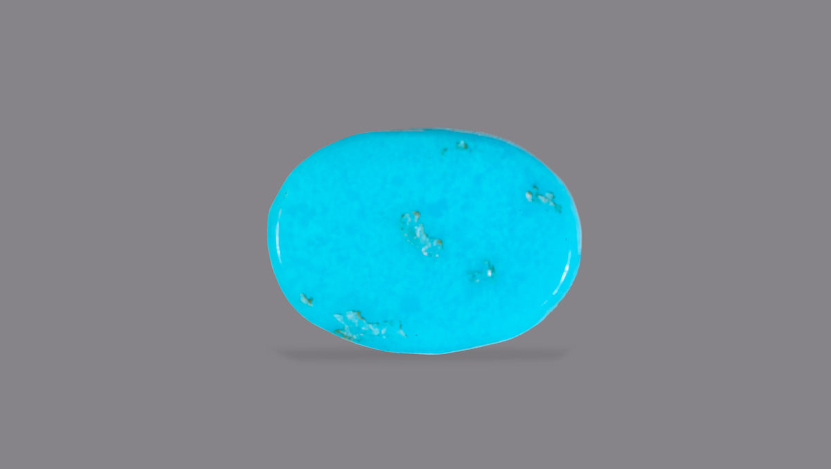 Irani Firoza (Turquoise) 12.86 Carats / 14.13 Ratti