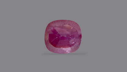 Madagascar Ruby (Manik) 5.54 Carats / 6.09 Ratti