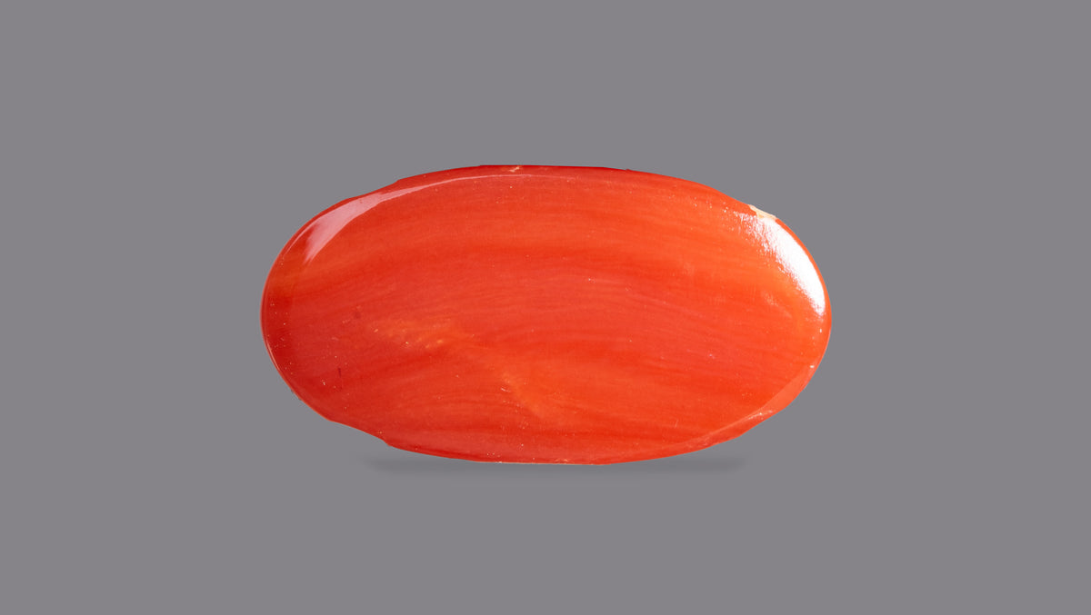 Japanese Red Coral 5.43 Carats / 5.97 Ratti