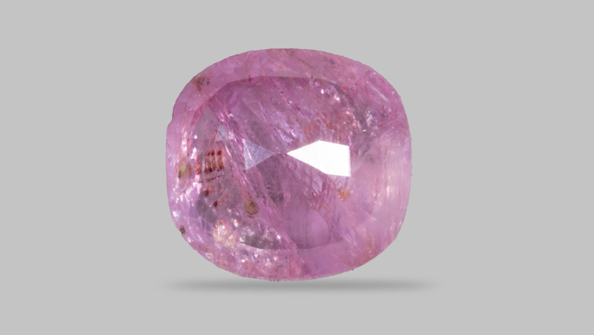 Natural Pink Sapphire 2.60 Carats / 2.86 Ratti