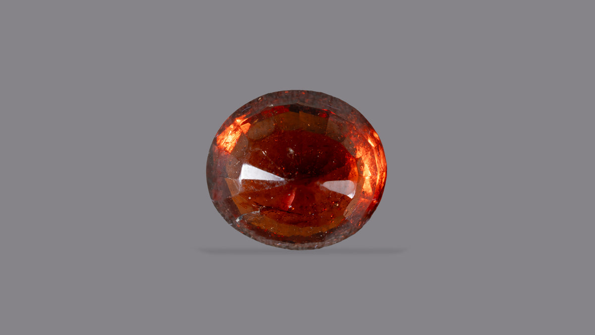 Sri-Lankan Hessonite (Gomed) 6.40 Carats / 7.03 Ratti