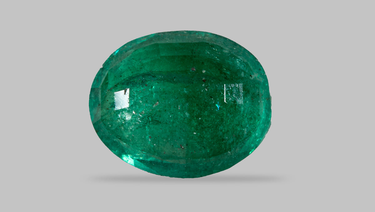 Zambian Emerald (Panna) 1.85 Carats / 2.03 Ratti