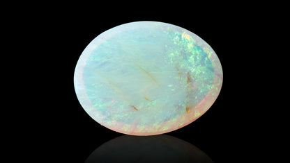 White Opal With Fire 3.08 Carats / 3.38 Ratti