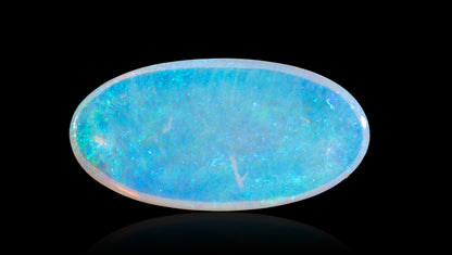 White Opal With Fire 4.44 Carats / 4.88 Ratti