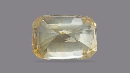 Natural Yellow Sapphire 7.54 Carats / 8.29 Ratti