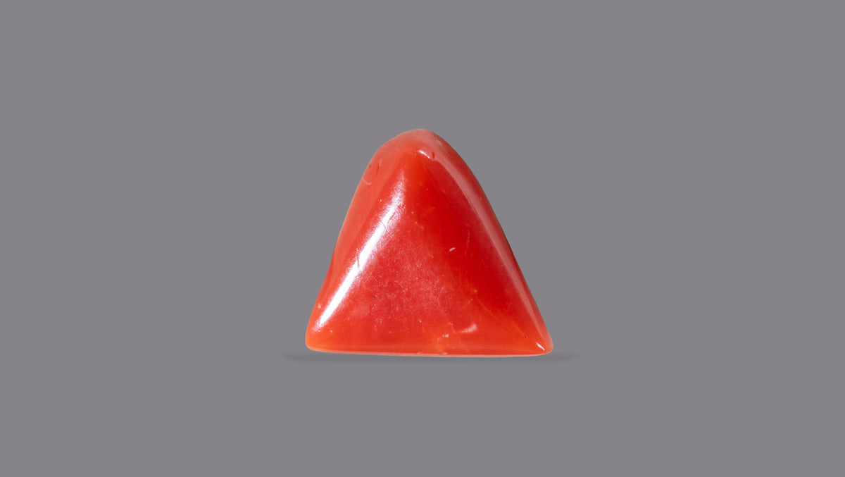 Italian Red Coral 5.27 Carats / 5.79 Ratti
