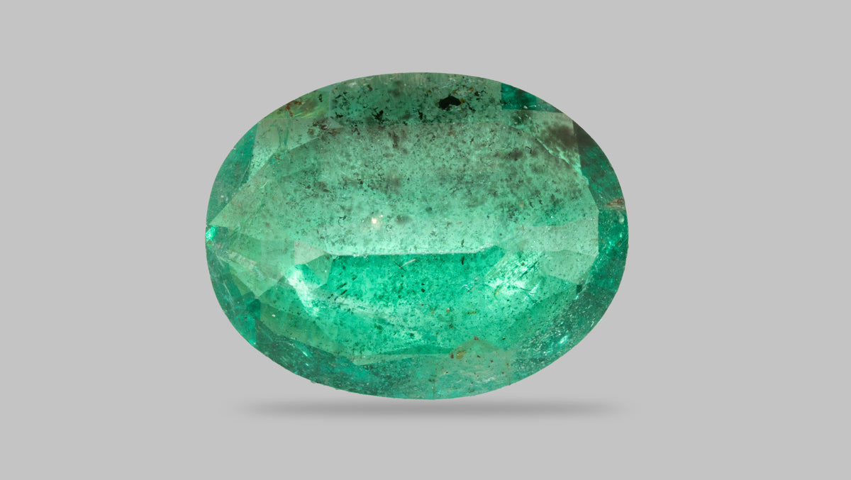 Zambian Emerald (Panna) 2.46 Carats / 2.7 Ratti