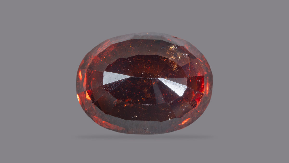 Sri-Lankan Hessonite (Gomed) 11.15 Carats / 12.25 Ratti