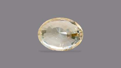 Natural Yellow Sapphire 5.69 Carats / 6.25 Ratti
