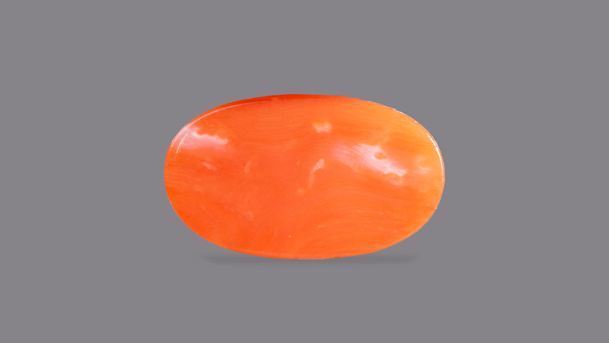 Japanese Red Coral 5.79 Carats / 6.36 Ratti