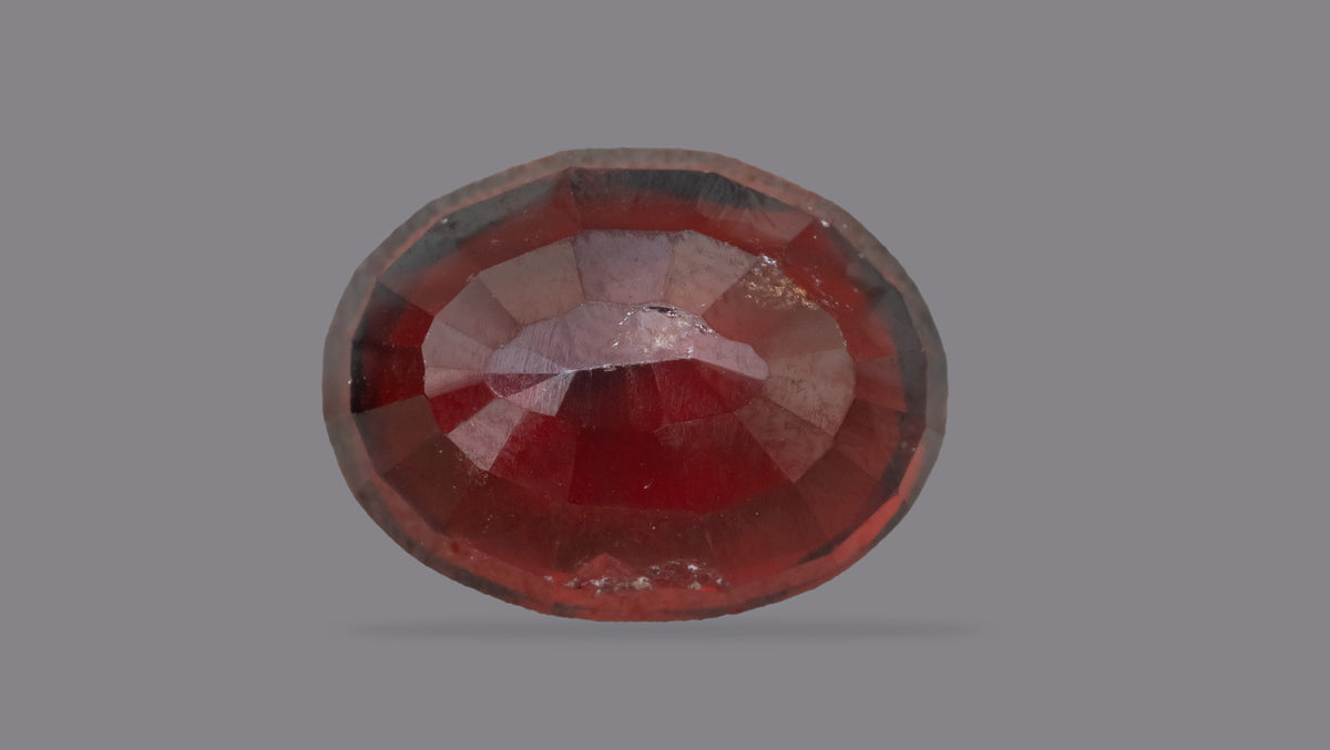 African Hessonite (Gomed) 7.72 Carats / 8.48 Ratti