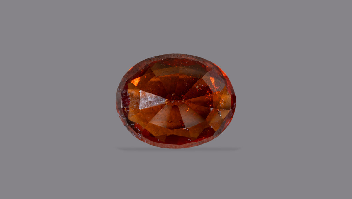 Sri-Lankan Hessonite (Gomed) 5.85 Carats / 6.43 Ratti