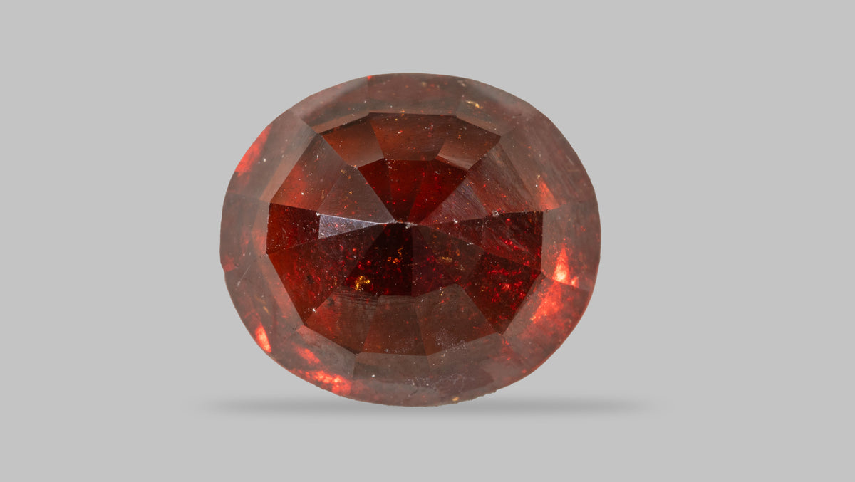 Sri-Lankan Hessonite (Gomed) 8.16 Carats / 8.97 Ratti