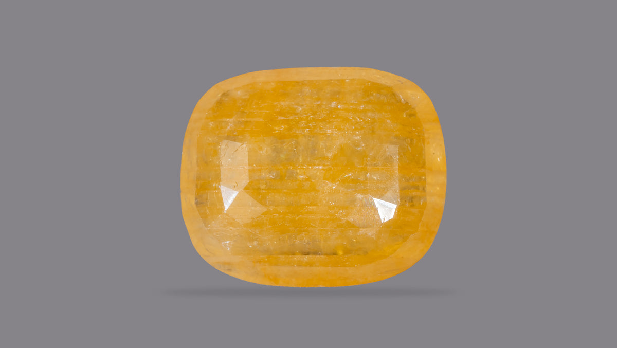 Natural Yellow Sapphire 8.89 Carats / 9.77 Ratti