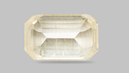 Natural Yellow Sapphire 5.71 Carats / 6.27 Ratti