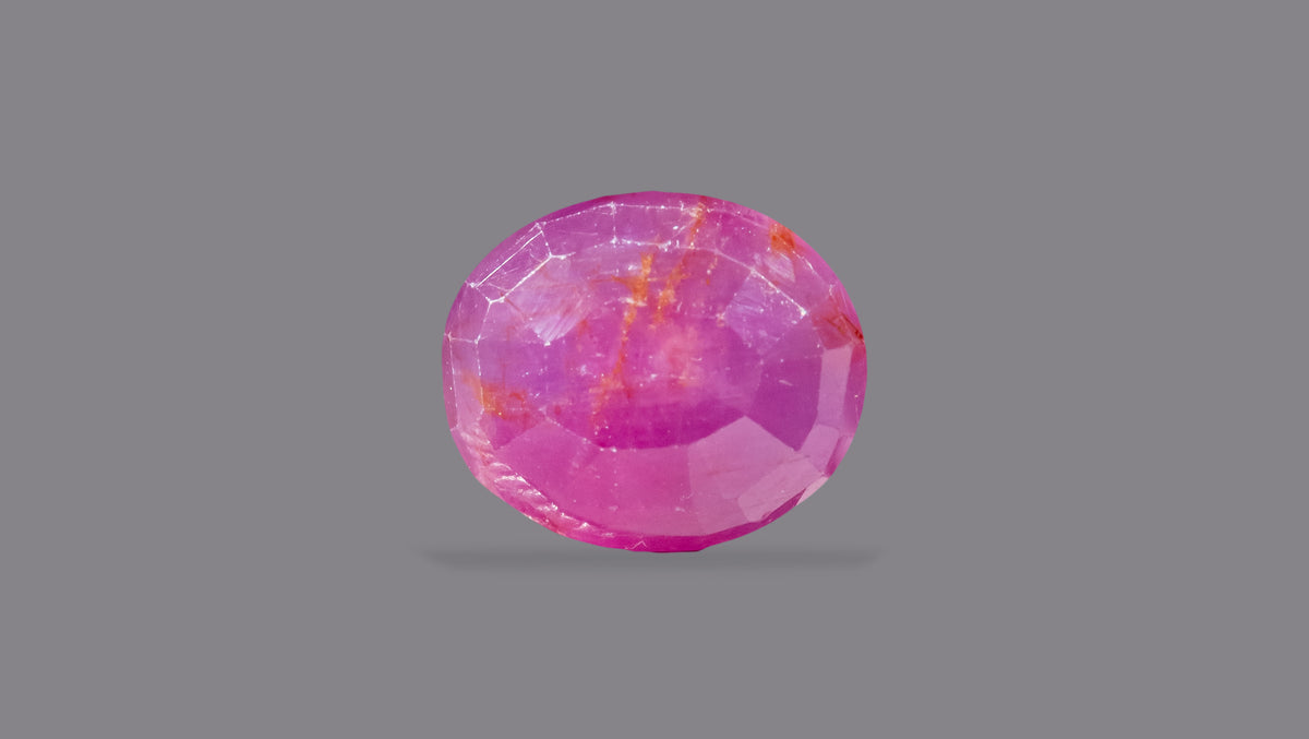 African Ruby (Manik) 6.64 Carats / 7.3 Ratti