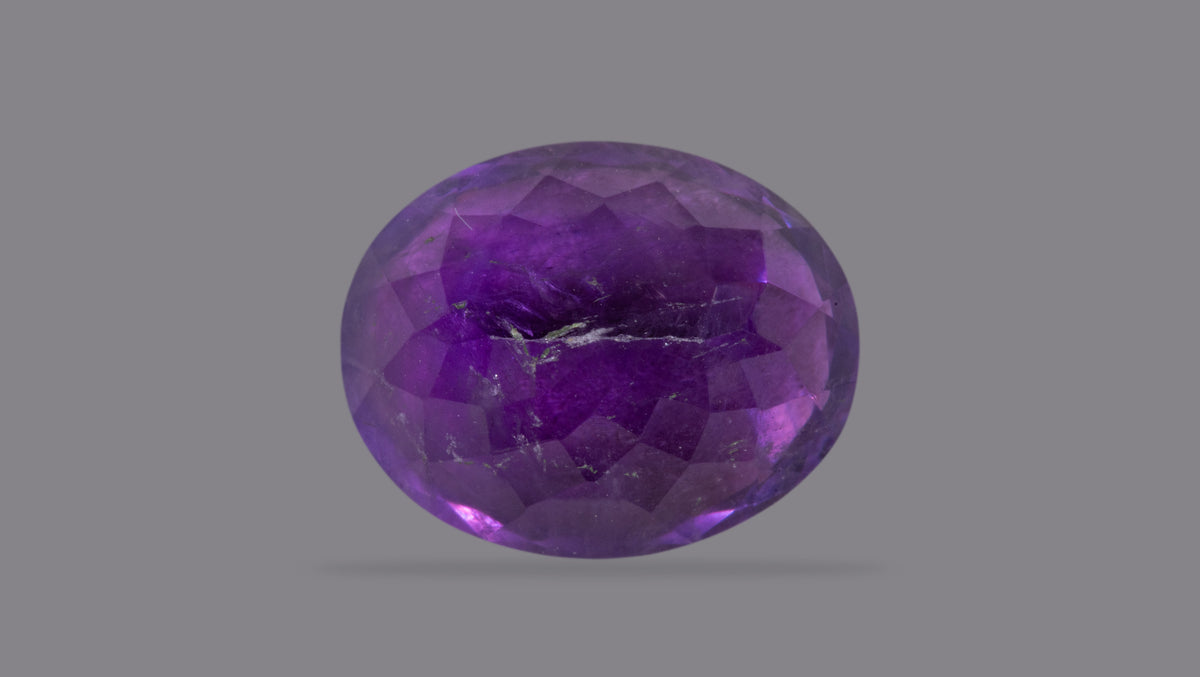 NATURAL AMETHYST 8.32 CARATS. / 9.14 Ratti
