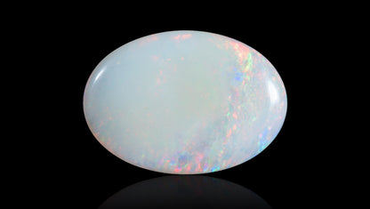 White Opal With Fire 6.49 Carats / 7.13 Ratti