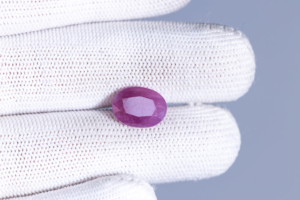 African Ruby (Manik) 6.70 Carats / 7.36 Ratti
