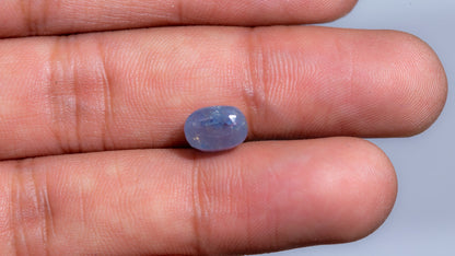 Kashmir Blue Sapphire (Neelam) 4.55 Carats / 5 Ratti