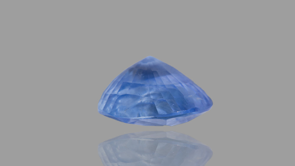 Kashmir Blue Sapphire (Neelam) 6.70 Carats / 7.36 Ratti