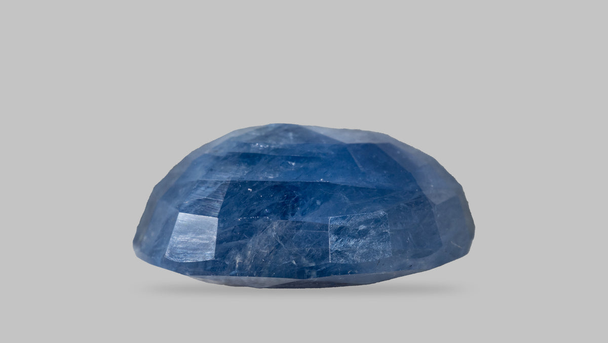 Kashmir Blue Sapphire (Neelam) 13.17 Carats / 14.47 Ratti