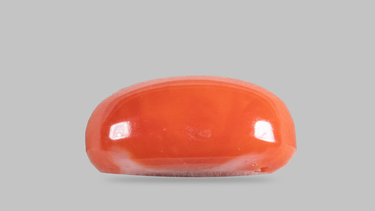 Japanese Red Coral (Moonga) 5.00 Carats / 5.49 Ratti