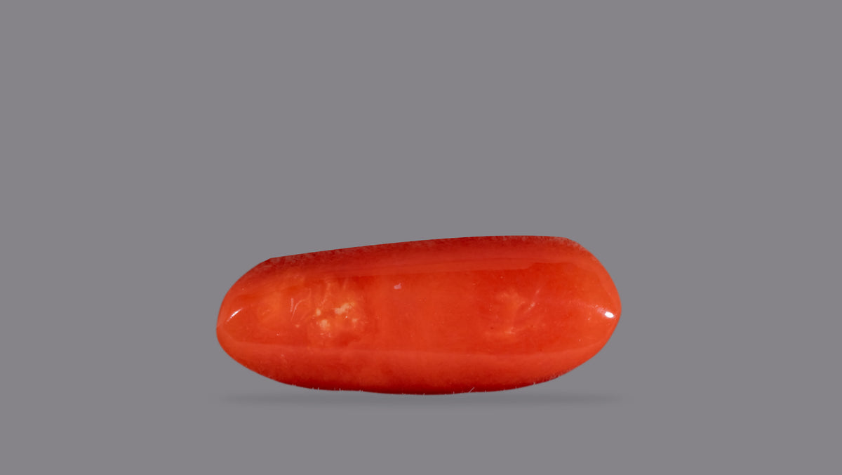 Italian Red Coral 6.22 Carats / 6.84 Ratti