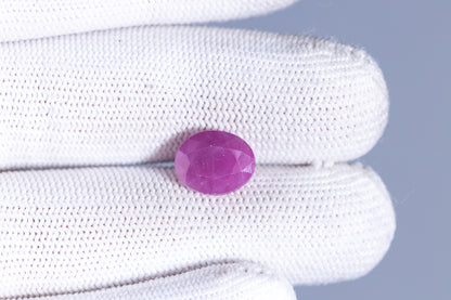 African Ruby (Manik) 6.32 Carats / 6.95 Ratti