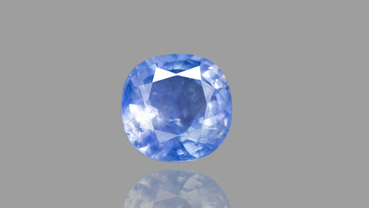 Kashmir Blue Sapphire (Neelam) 6.70 Carats / 7.36 Ratti