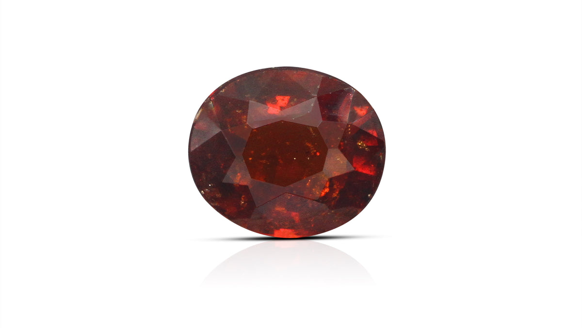 Sri-Lankan Hessonite (Gomed) 7.94 Carats / 8.73 Ratti