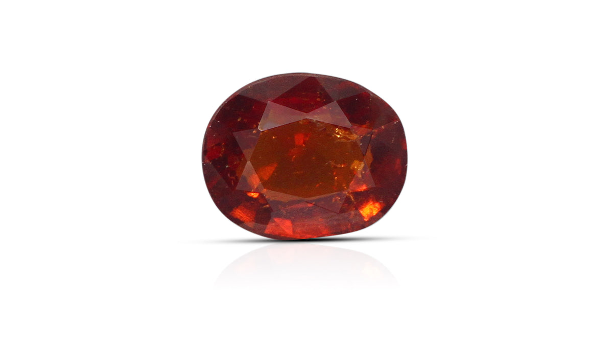 Sri-Lankan Hessonite (Gomed) 6.73 Carats / 7.4 Ratti