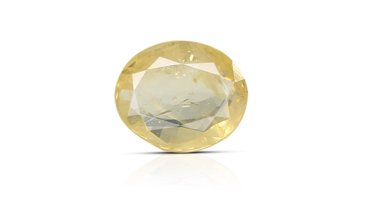 Natural Yellow Sapphire 7.31 Carats / 8.03 Ratti