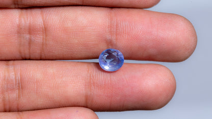 Kashmir Blue Sapphire (Neelam) 3.71 Carats / 4.08 Ratti
