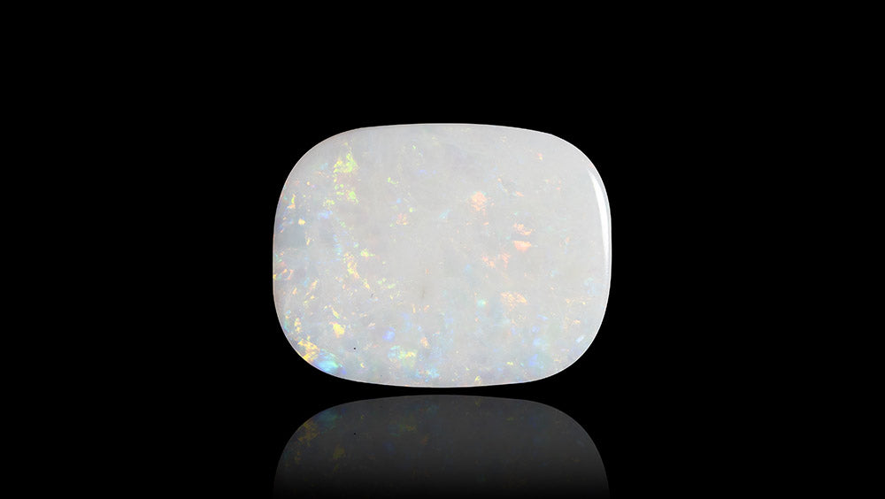 White Opal With Fire 13.61 Carats / 13.14 Ratti