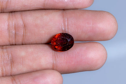 NATURAL HESSONITE (GOMED) 6.61 CARATS / 7.26 Ratti