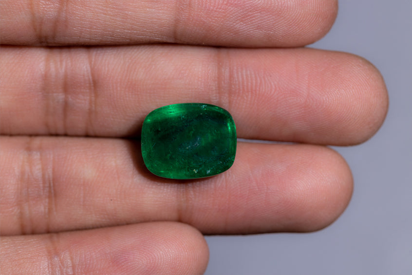 Zambian Emerald (Panna) 15.04 Carats / 16.53 Ratti