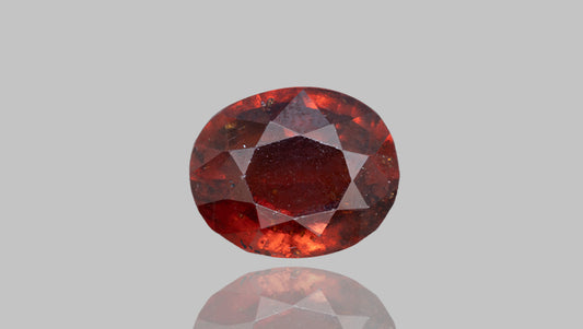 NATURAL HESSONITE (GOMED) 6.61 CARATS / 7.26 Ratti