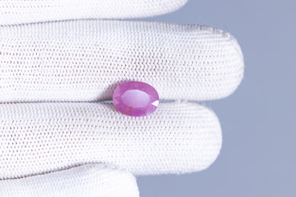 African Ruby (Manik) 6.15 Carats / 6.76 Ratti