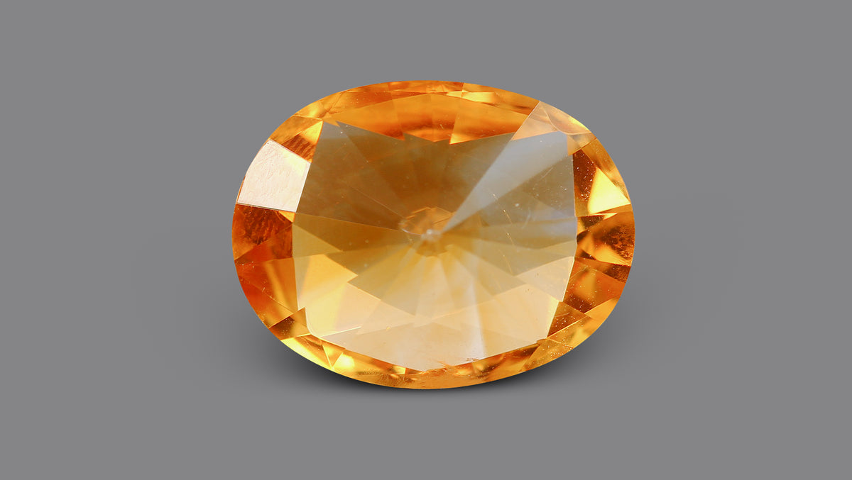 Citrine (Sunela) 10.43 Carats / 11.46 Ratti