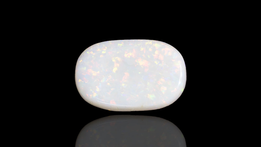 Natural Australian White Fire Opal 13.61 Carats / 14.96 Ratti